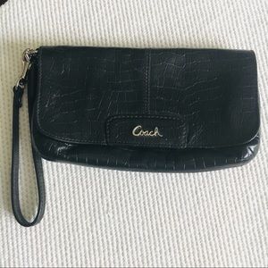 Coach Wristlet, Black.